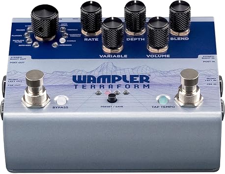 Wampler Terraform Multi-Modulation Guitar Effects Pedal