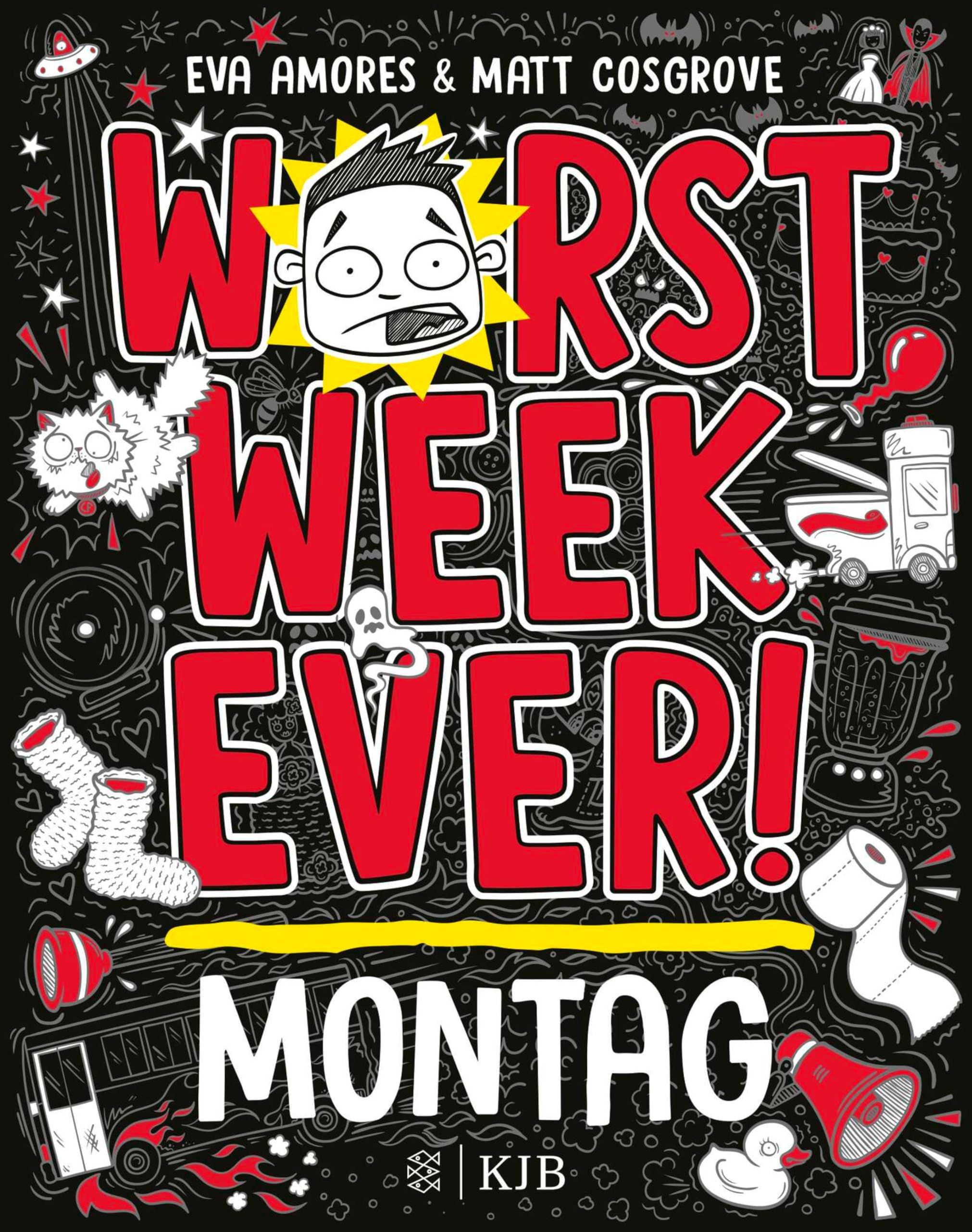 Worst Week Ever – Montag: Band 1 | Neuer Comic Roman für Kinder ab 10 Jahre │ Witzige Bilder und einfache Texte begeistern Comicfans sowie Lesemuffel jeden Tag der Woche