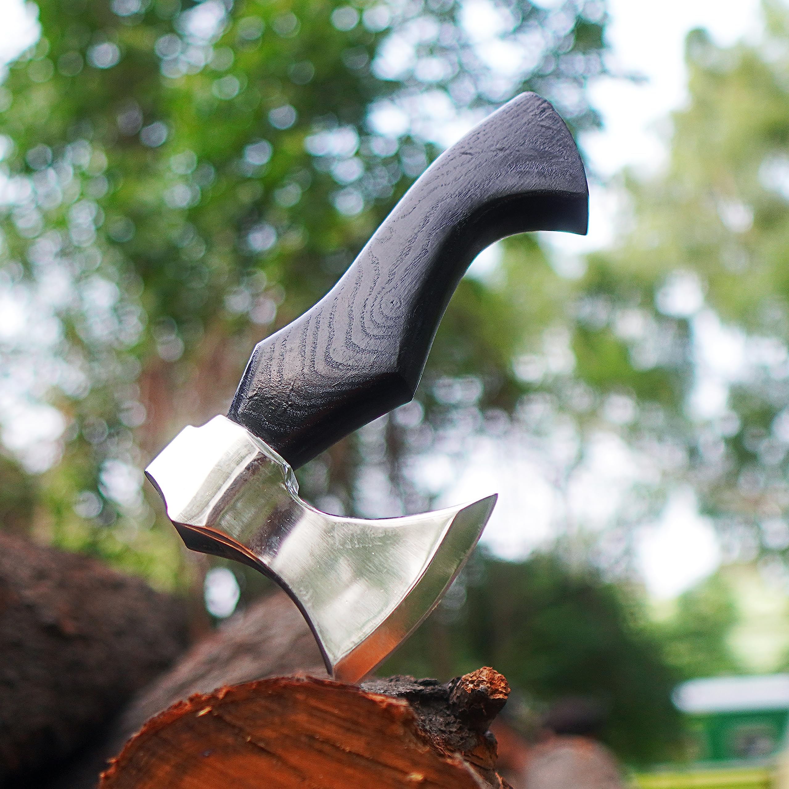 SPORTSMAN'S Custom Made Tomahawk Viking Axe,Hatchet,Throwing Axes,Hand Axe,Gifts for him,Wood Working Tool,Viking Gifts for Men,Camping Hatchet,Tomahawk,Bearded Axe