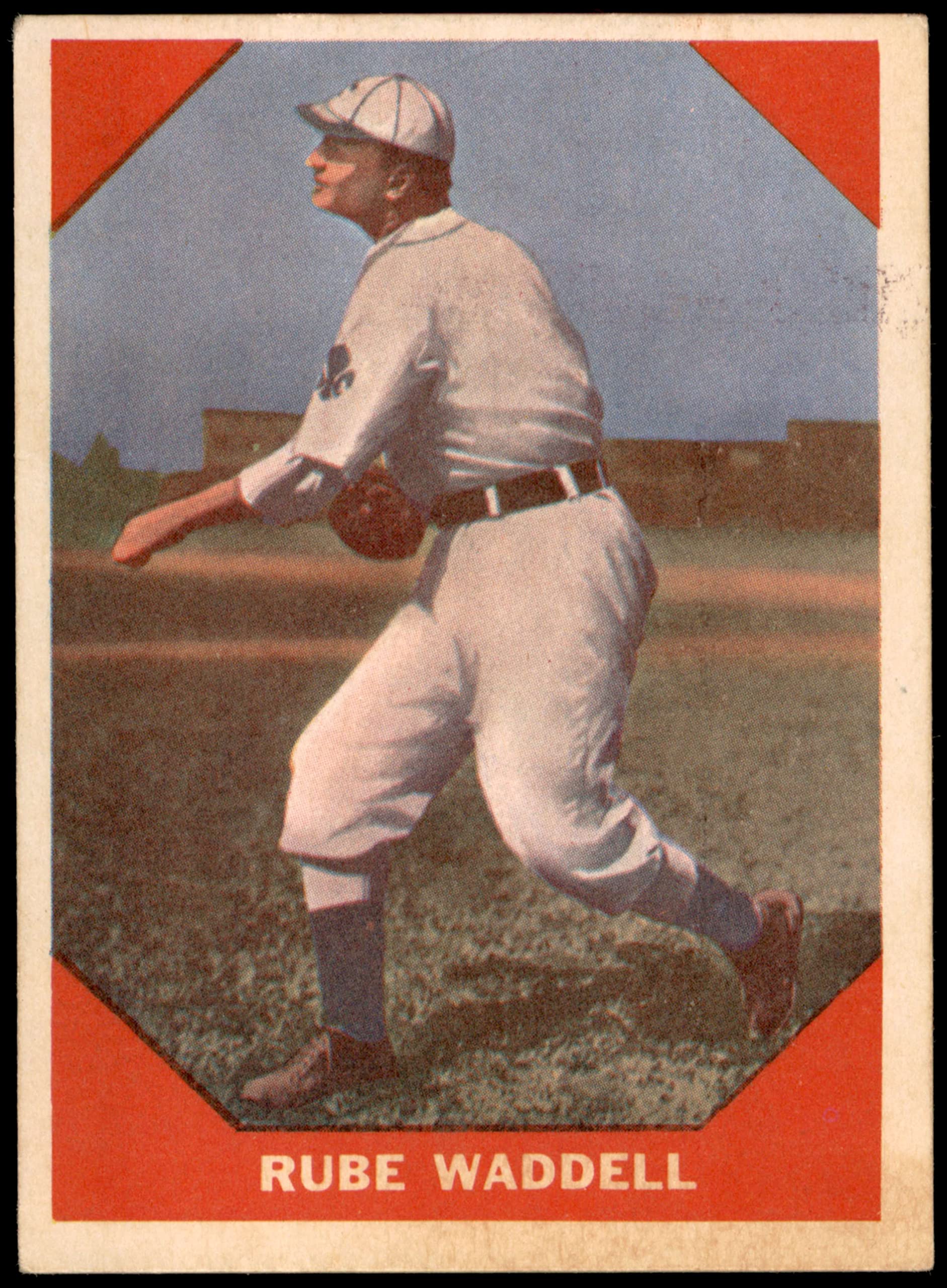 Amazon.com: 1960 Fleer # 61 Rube Waddell Philadelphia Athletics (Baseball  Card) VG/EX Athletics : Collectibles & Fine Art