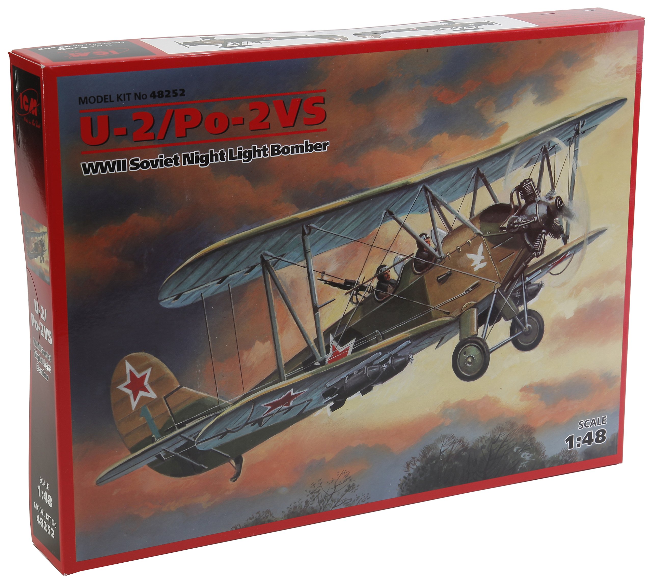 ICMICM48252 1:48-U-2/Po-2VS, WWII Soviet Bomber