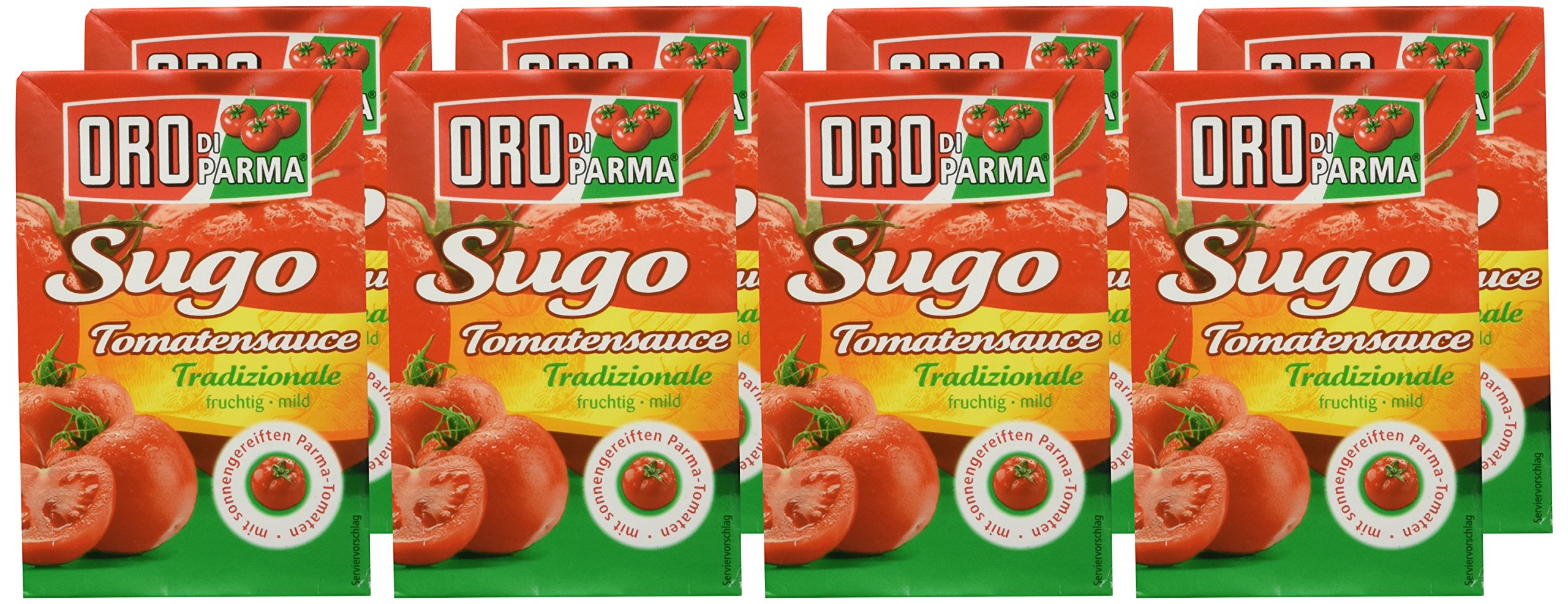 ORO di Parma Tomatensauce Sugo Tradizionale 400 g Packung, 8er Pack
