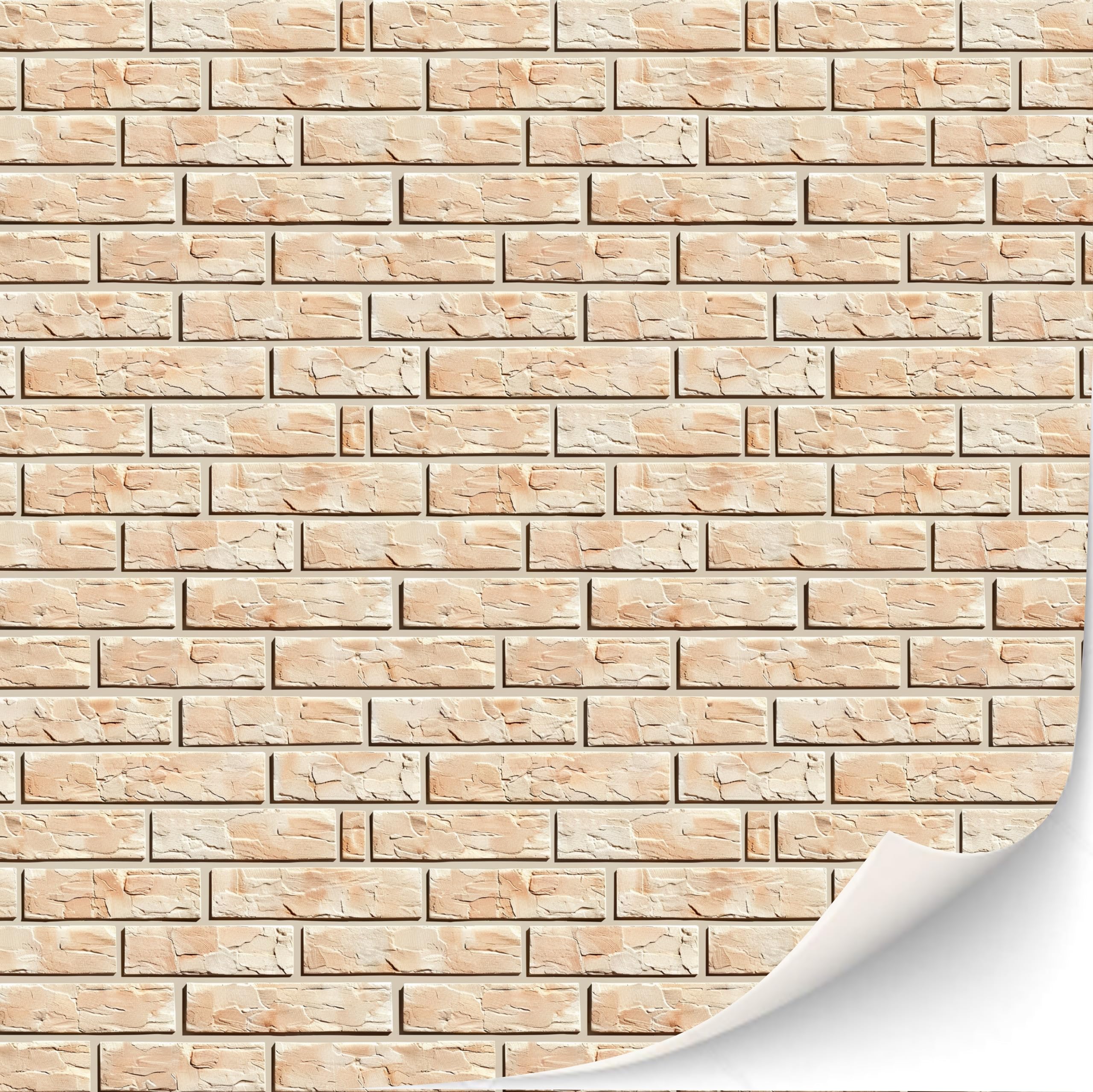 3 hojas de revestimiento de pared autoadhesivo para casa de muñecas escala 1:12 (cabaña brillante) — view 13