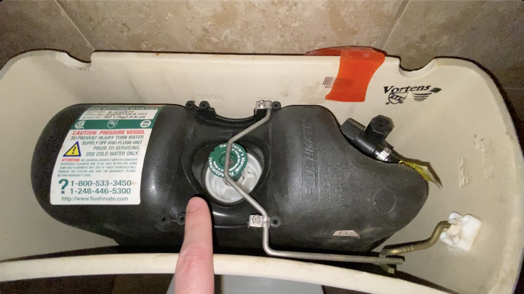 Testing: Flushmate Toilet Tank Unit