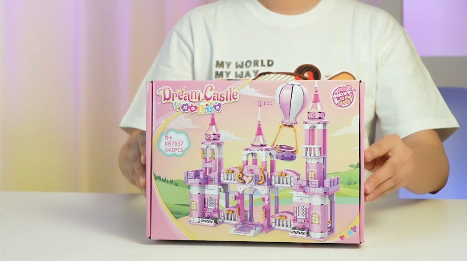Amazon.com: JIMUJIA Princess Castle Girls Building Blocks Toys 541