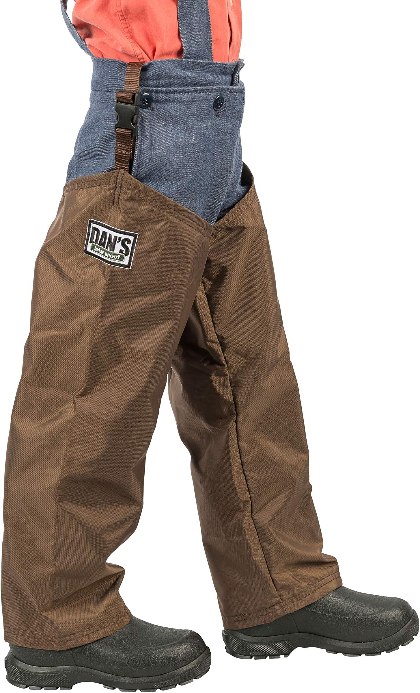 Briar Proof, Brush Protector Waterproof, Kid's Chaps, Made in U.S.A.
