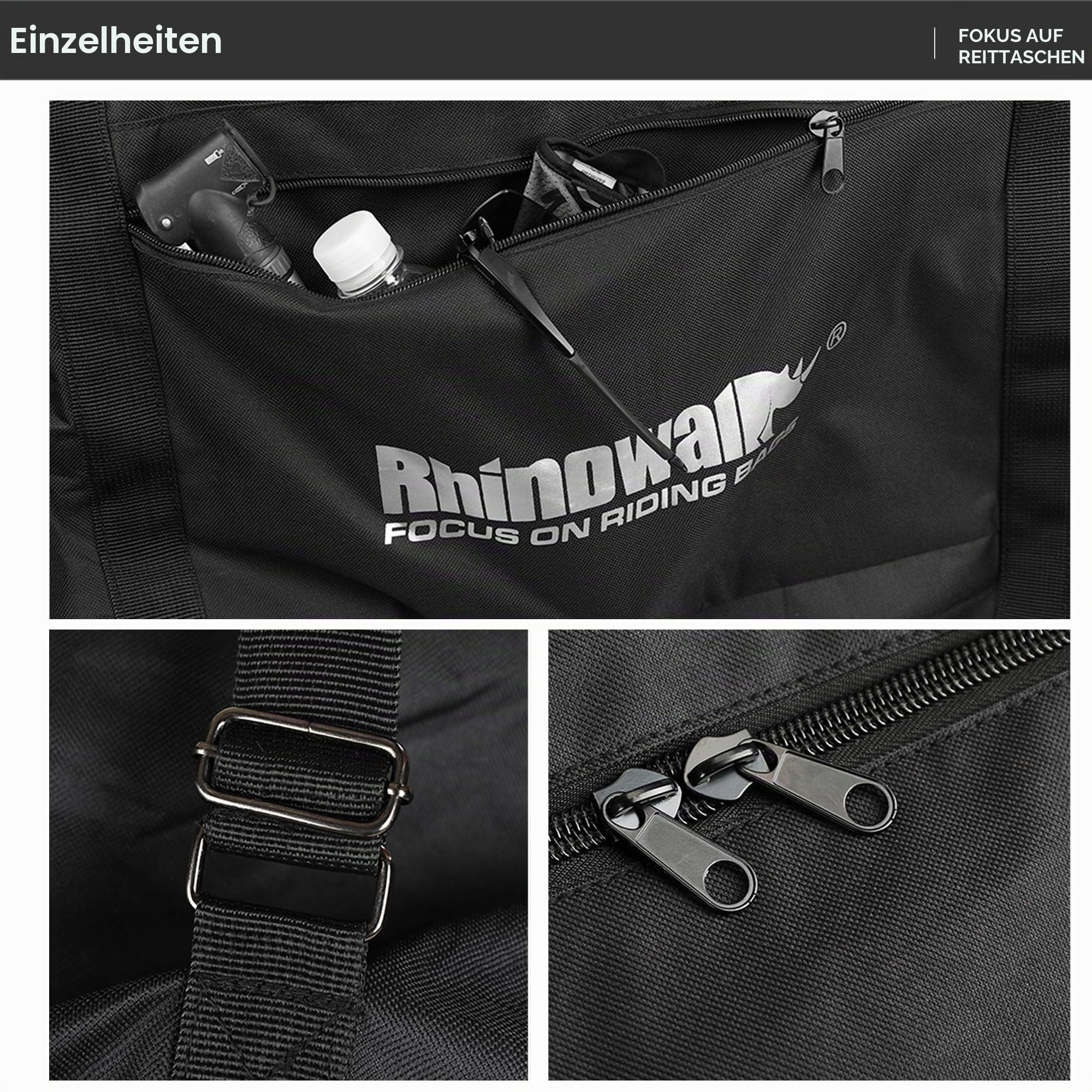 ENJOHOS Faltbare Fahrradtasche 29" MTB 61er Rennrad Klapprad Hülle Reise