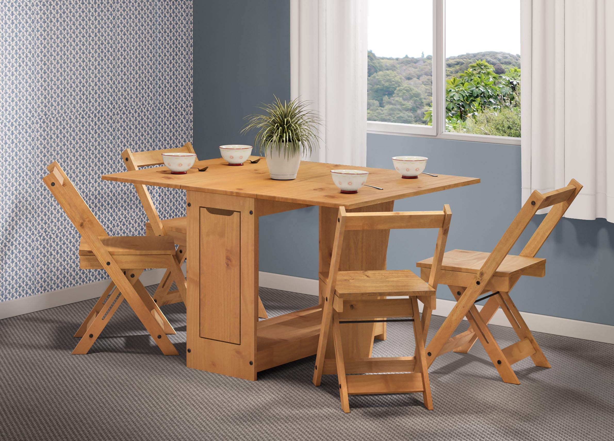 Mercers Furniture Corona Butterfly Dining Set