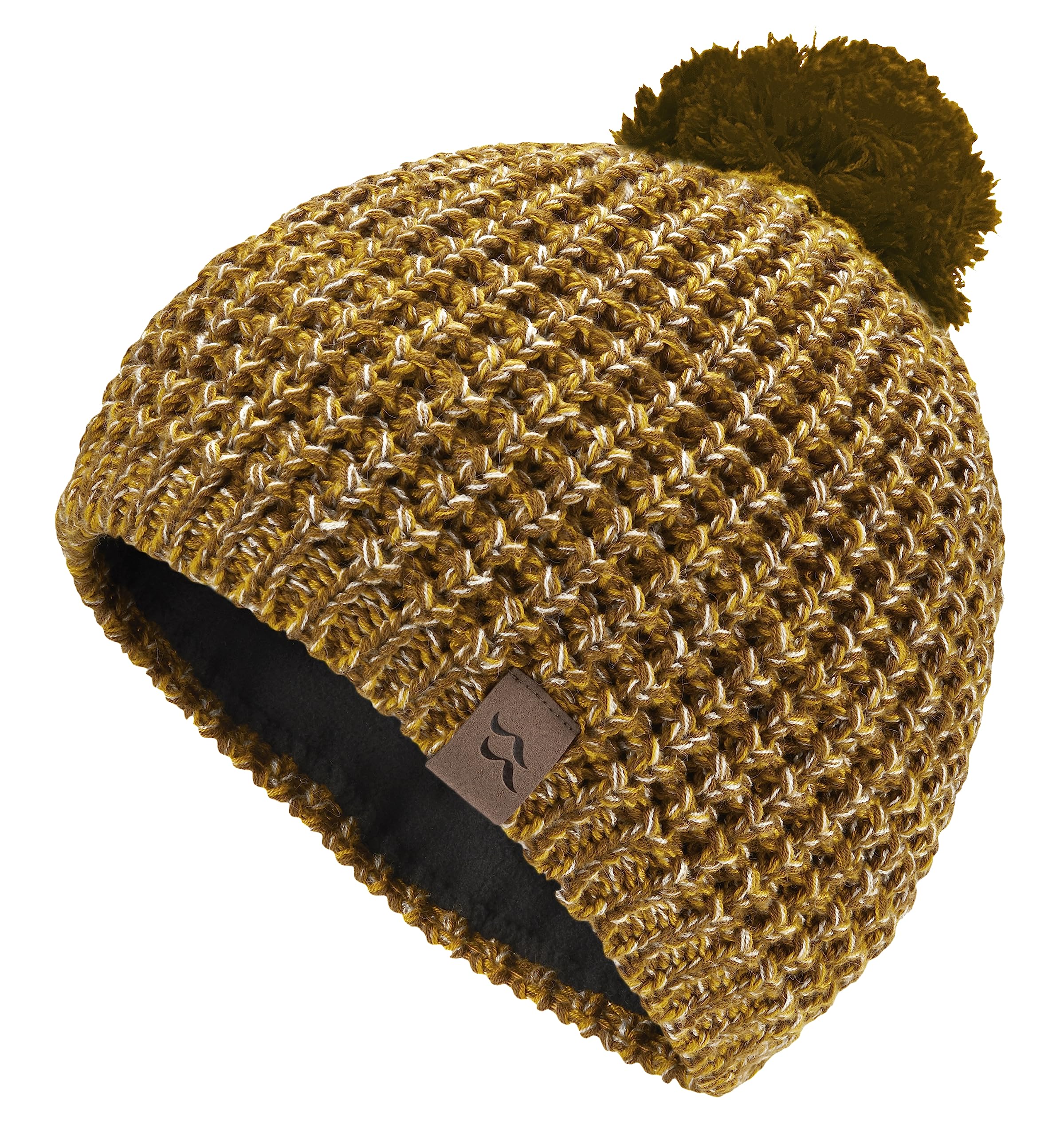 Rab Unisex Footprint/Sahara Nonna Bobble Beanie Pom Hat For Skiing, Hiking, & Casual Use - One Size