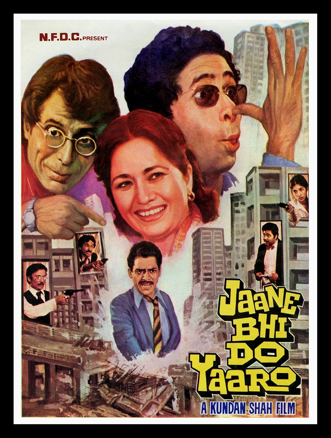 Bollywood Movie Poster Collection Jaane Bhi Do Yaaro Kundan Shah Large Framed Poster 18 X 24 Inches For Home And Office Interior Decoration By Tallenge Amazon In Home Kitchen Kundan shah, mumbai, maharashtra, india.