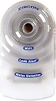 Vista 12 de Zircon - Detector de fugas de agua electrónico con alarma y sensor de inundación con alarma de 90dB de audio y alarmas duales de fuga, 1 paquete