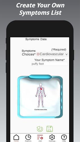 Symptoms & Lifestyle Tracker
