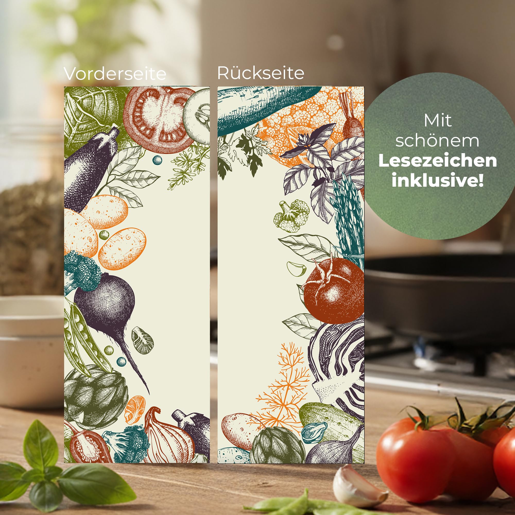 Histamin Buch Bundle von Kyra & Sascha Kauffmann – Der Histamin-Irrtum + Histamin-Irrtum Kochbuch – Lecker essen bei Histaminintoleranz inkl. exklusivem Design-Lesezeichen