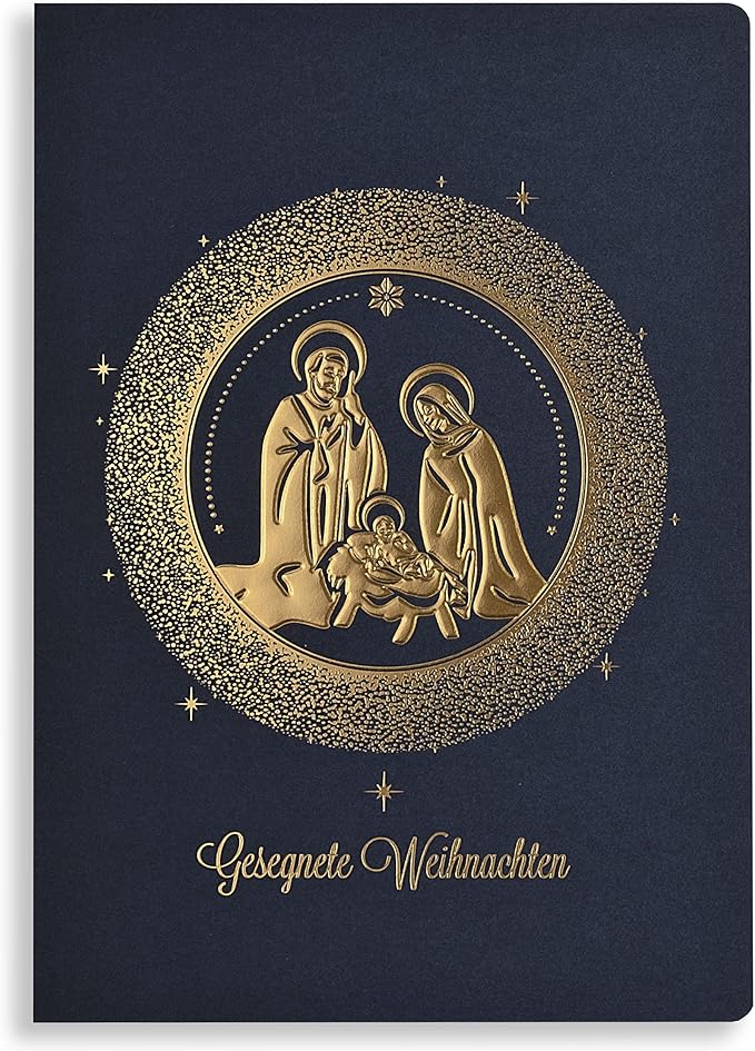 Weihnachtskarten mit Umschlägen und Einlagen – Set von 10 exclusiven Weihnachtskarten von Art Nuvo