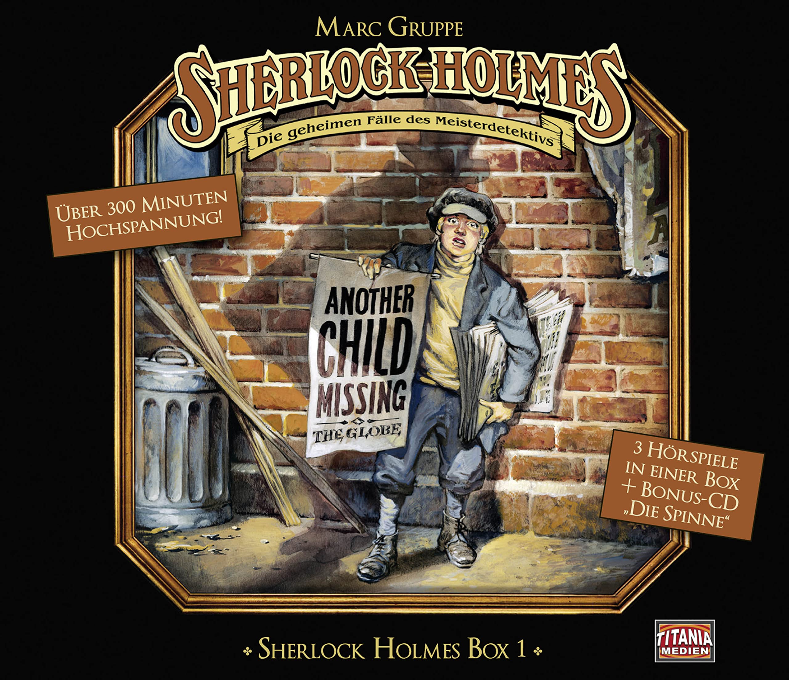 Sherlock Holmes – Box 1 (3 Folgen + Bonus CD / exklusiv bei Amazon.de)