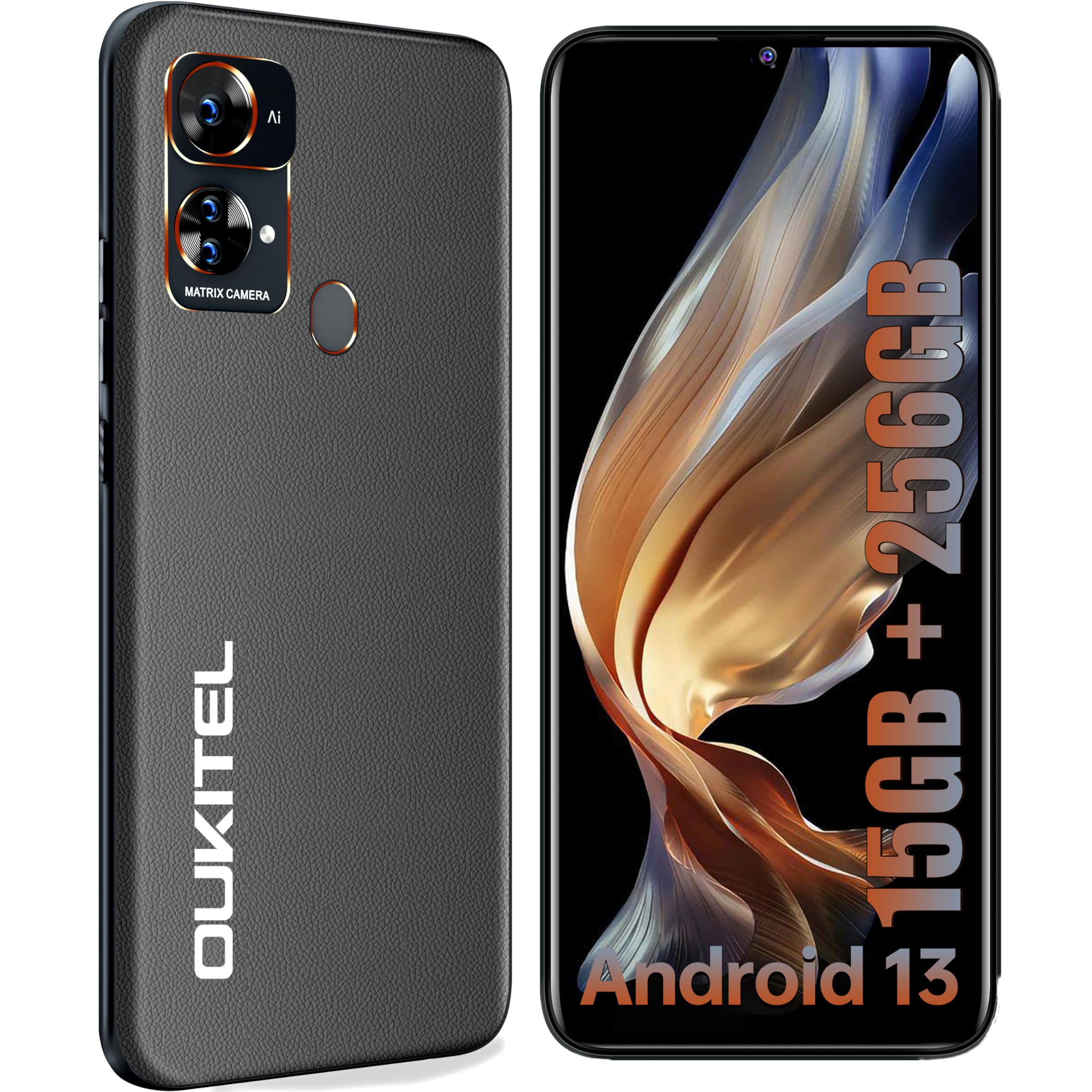 Amazon | OUKITEL C33 SIMフリー スマホ 本体 15GB+256GB拡張可能 