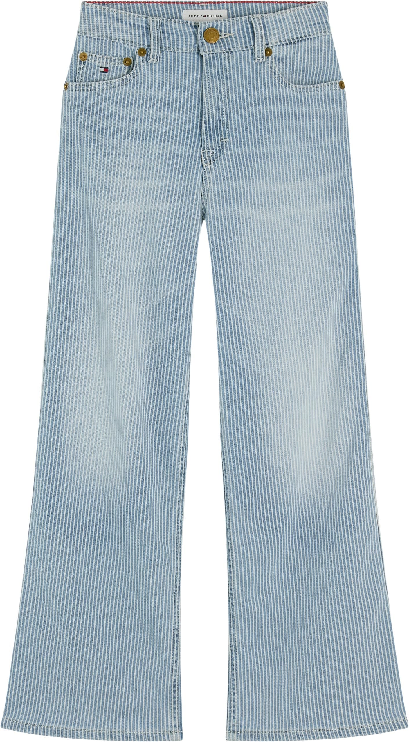 Tommy Hilfiger Mabel Denim Stripe Kg0kg09418 - Otros Pantalones Vaqueros Niñas