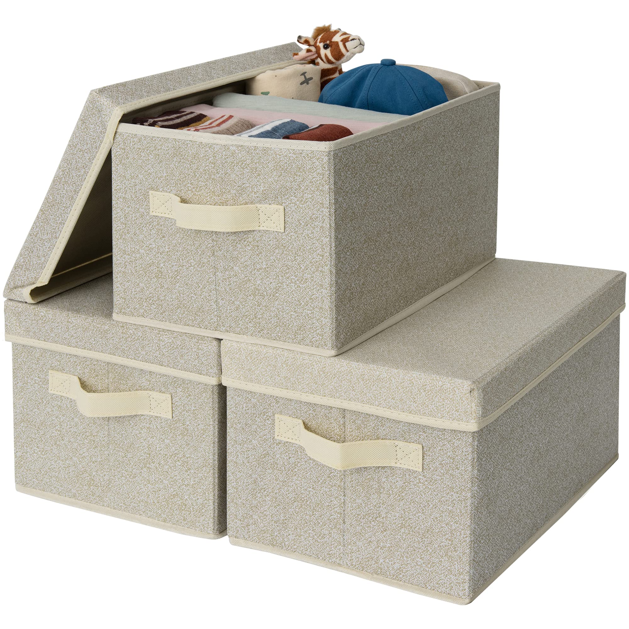 Buy GRANNY SAYS Storage Bins Fabric, Large Storage Bins with Lids