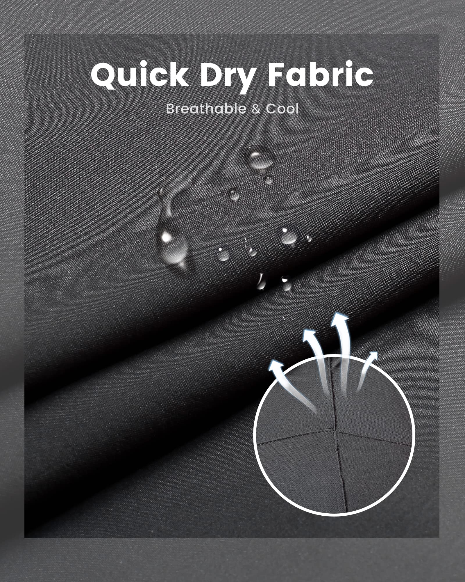 Maamgic Uomo Costume da Bagno Corto 2-in-1 Compressione Pantaloncini da Surf 7 Pollici Interni Asciugatura Rapida Shorts con Tasche