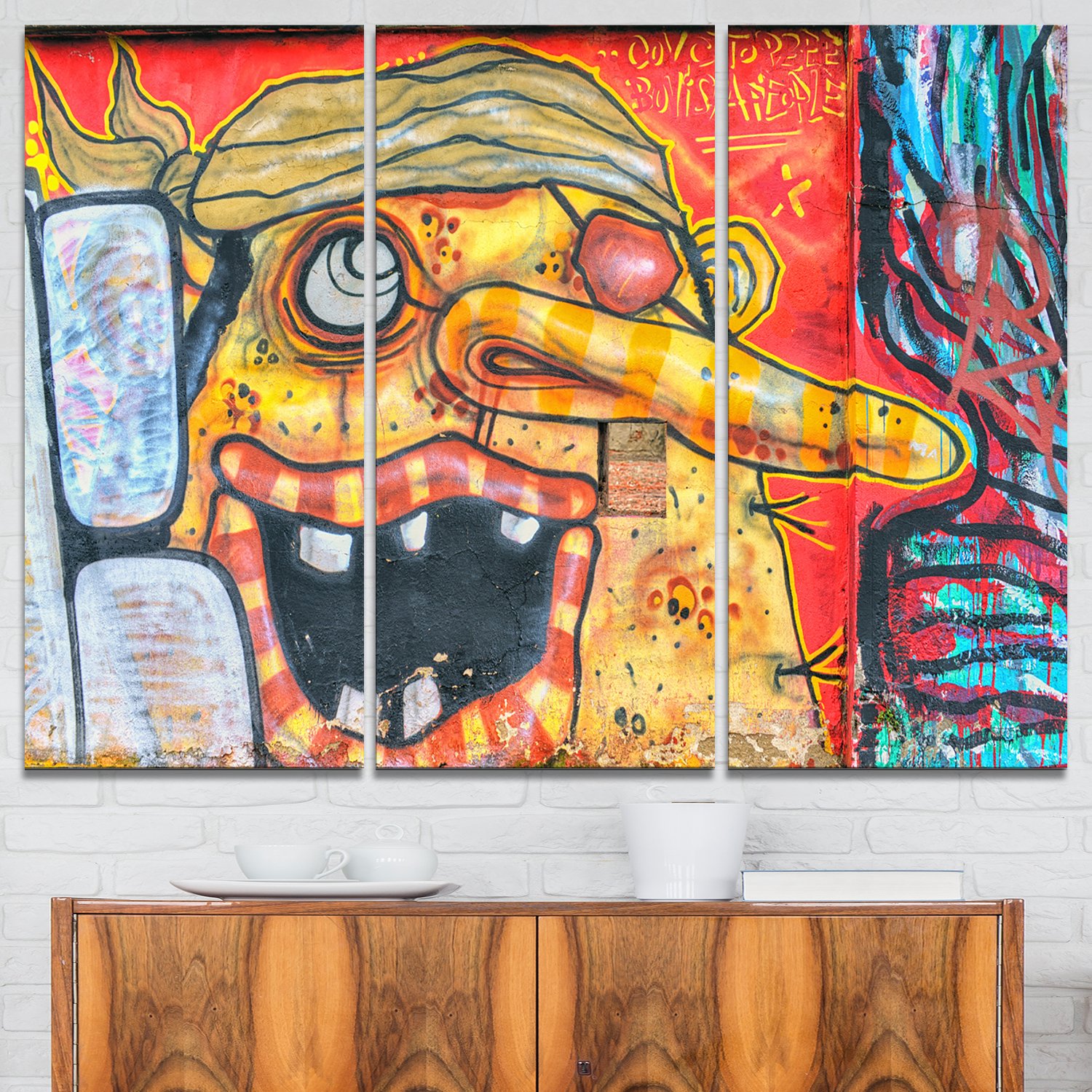 XMHMYHZJ BMX Sport-Poster 40x60cm | Graffiti Kunststil | Wanddekoration Für Zimmer