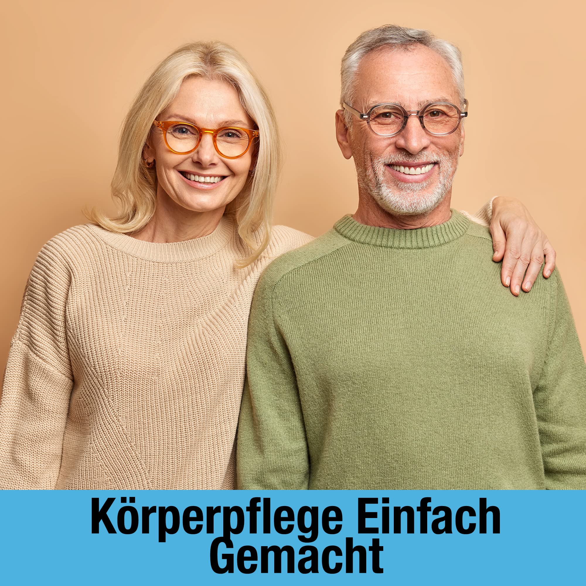 Hochleistungs Bettpfanne Set mit 25 super saugfähigen Einlagen und Liner - Für Krankenhaus oder Hausgebrauch der älteren und bettlägerigen Patienten - Einlagen absorbieren bis zu 1000ml