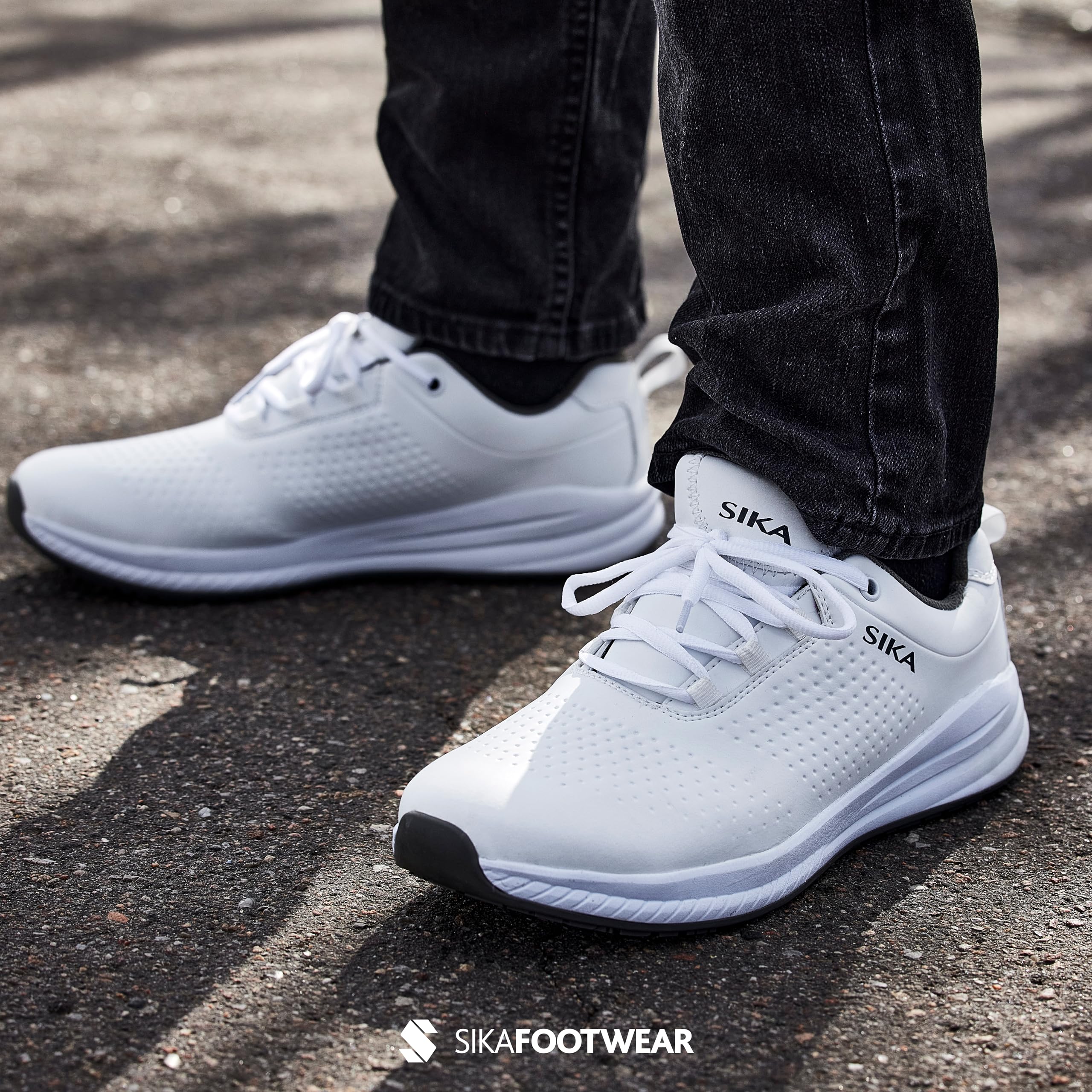 Sika Sneakersy Dynamic białe buty robocze z mikrofibry. Stylowy design sneakersów. Pierwszorzędna odporność na poślizg. Super absorpcja wstrząsów.