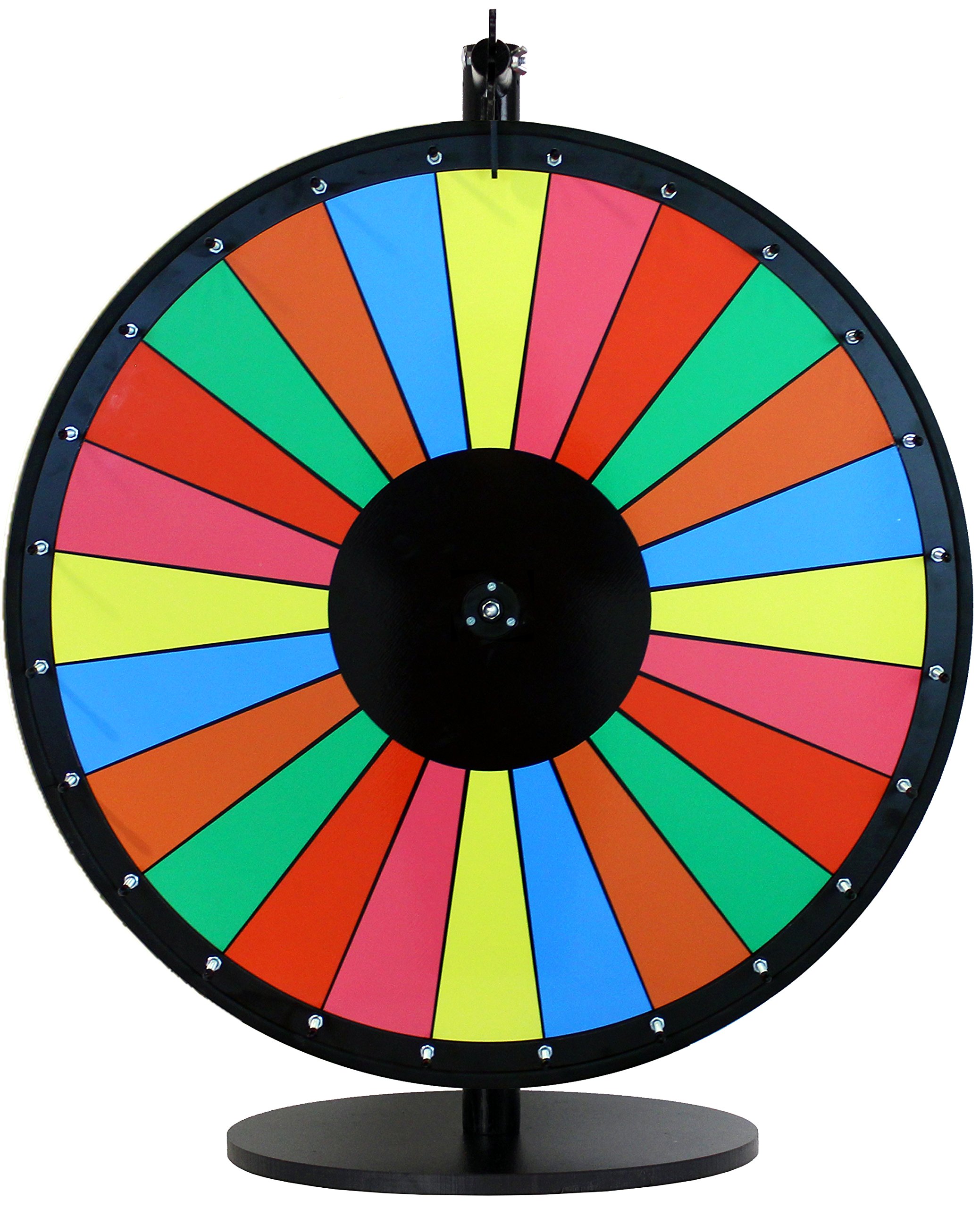 24in Multi-Color Dry Erase Spinning Prize Wheel