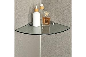 SAYAYO Corner Glass Shelf: Your Sanctuary of Storage and Style