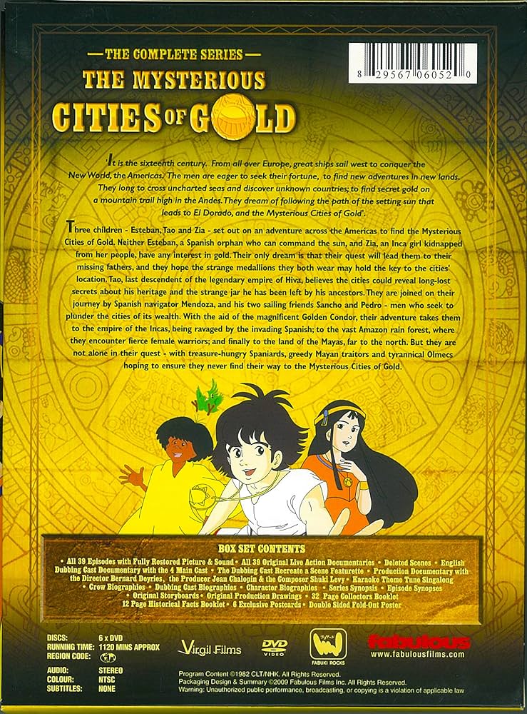 その他 Mysterious Cities of Gold The Complete Series [Import anglais] 2mvetro Amazon.com: The Mysterious Cities of Gold - Complete Series