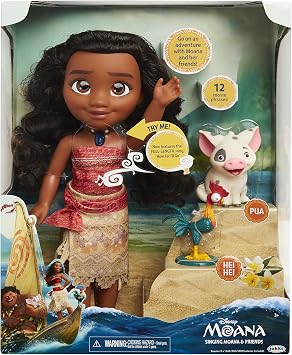 Moana Disney's Singing Adventure Doll and Friends Doll Playset