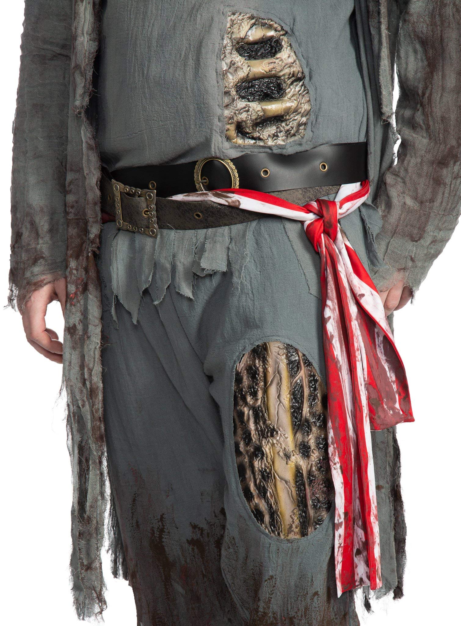 Maskworld - Verflucht gutes Zombie-Pirat Kostüm für Karneval, Fasching, Halloween oder Motto-Party - Untoter Pirat für Männer Größe: XXL