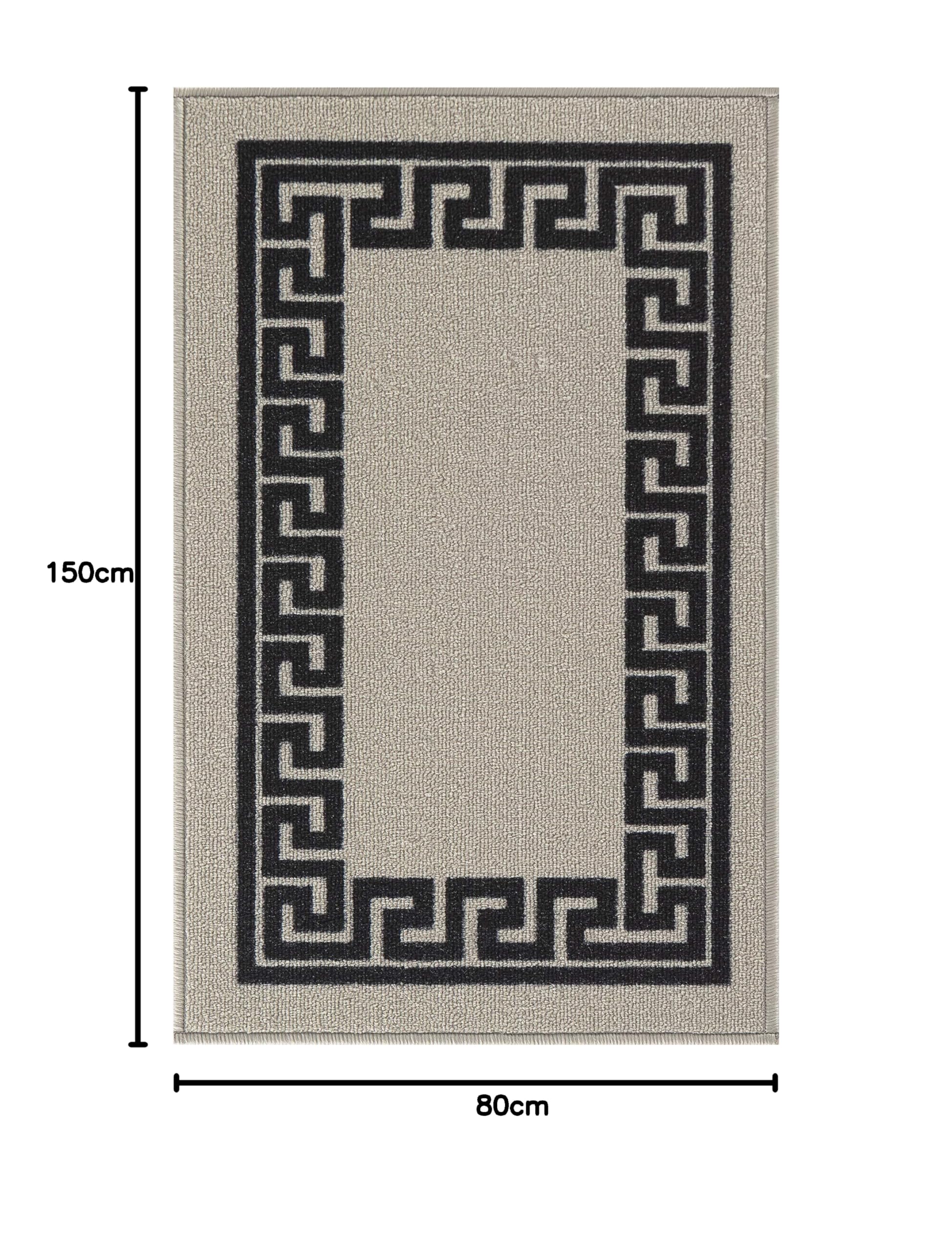 Washable Door Mat Kitchen Mats Non Slip Geometrical Design Hall Runner- Indoor Door Mat - Hallway-Passage Corridor Doormats - Floor Mat — view 83