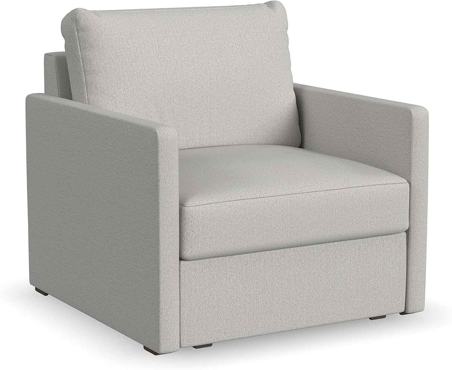 Flexsteel Flex Chair with Narrow Arm, Taupe Office Products