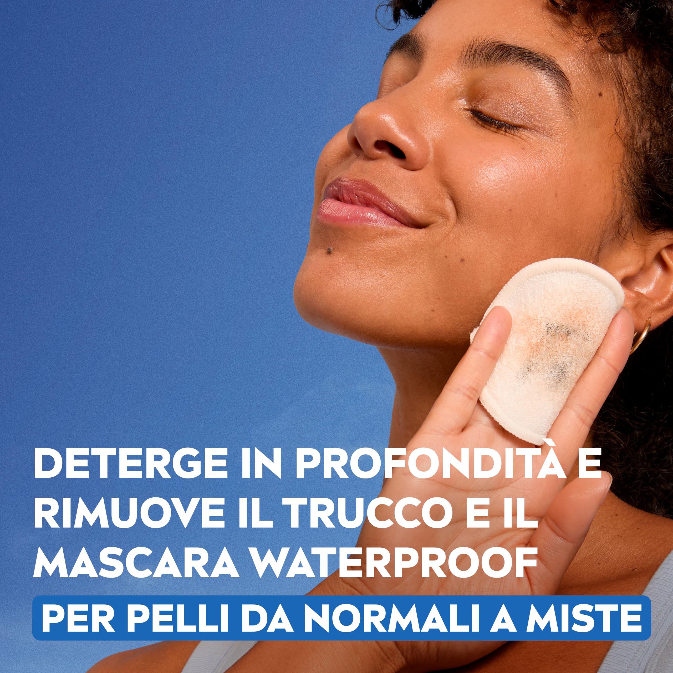 NIVEA Latte Detergente Rinfrescante 200 ml, Detergente viso idratante e lenitivo, Cleanser struccante con Aloe Vera e Acido Ialuronico, Rimuove trucco waterproof, Skincare per pelle da normale a secca