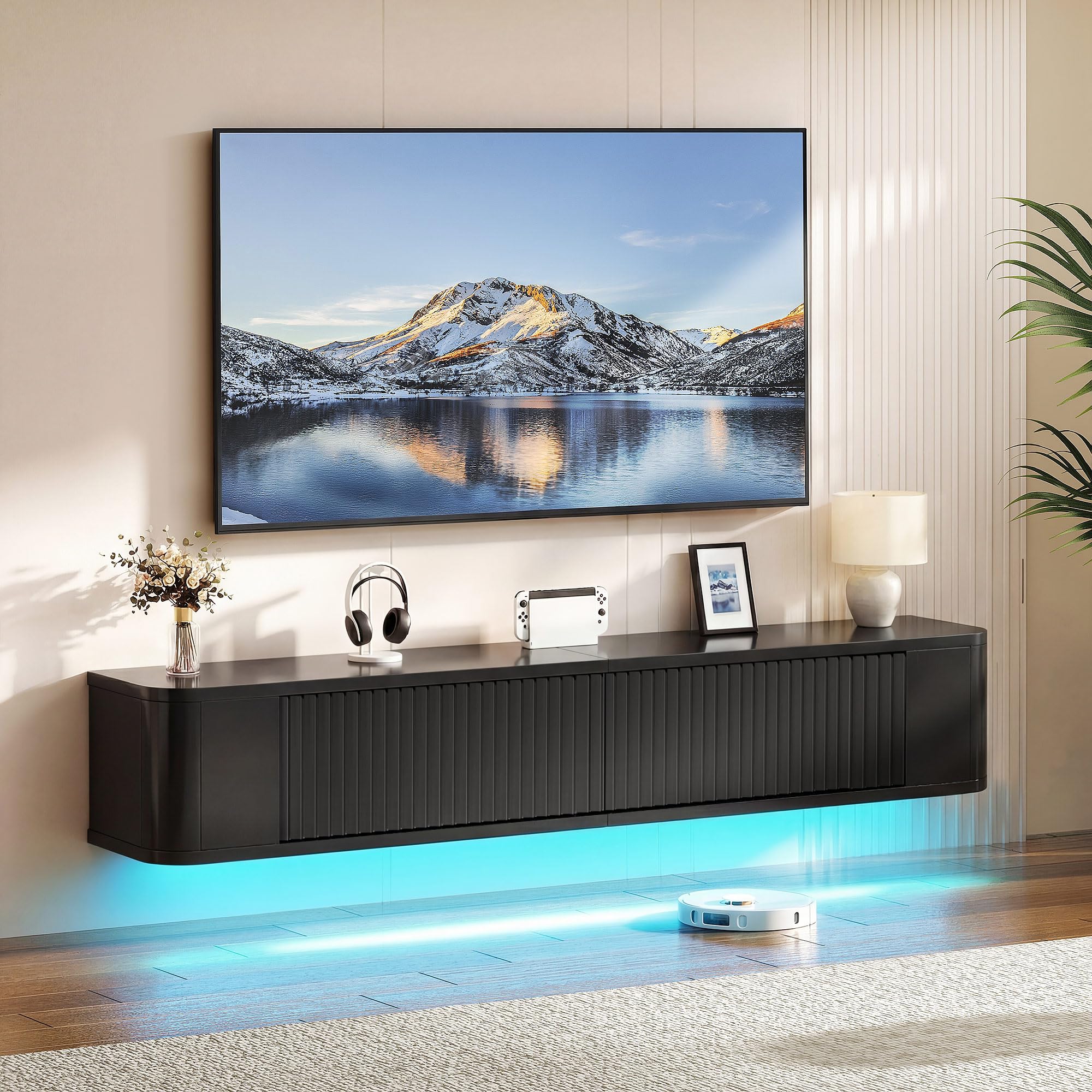 Yitahome 140 cm Schwebender TV-Stand