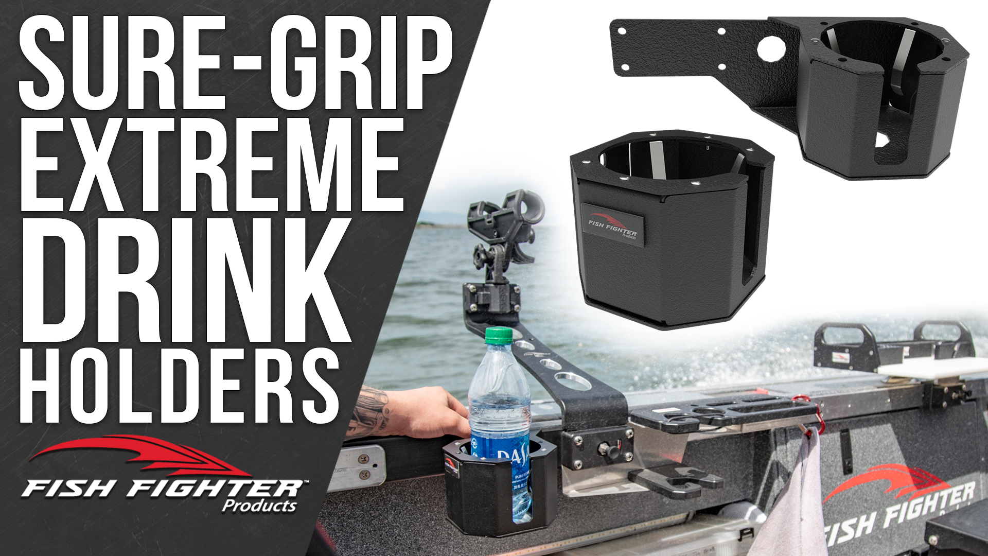 fish fighter accessories SRS Extreme Cup Drink Holder Charmglow Daiwa Aird LT Spinning Reel Side:Lit Casting Combo Right Gunnel Track