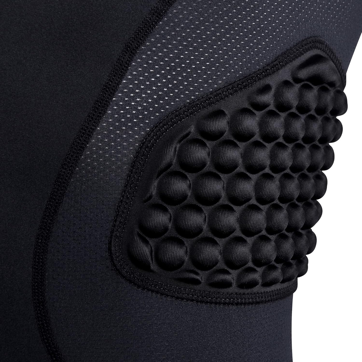 COOLOMG Mens Baseball Chest Rib Protector Adult Football Padded Compression Shirt Heart Sternum Guard - Image 7