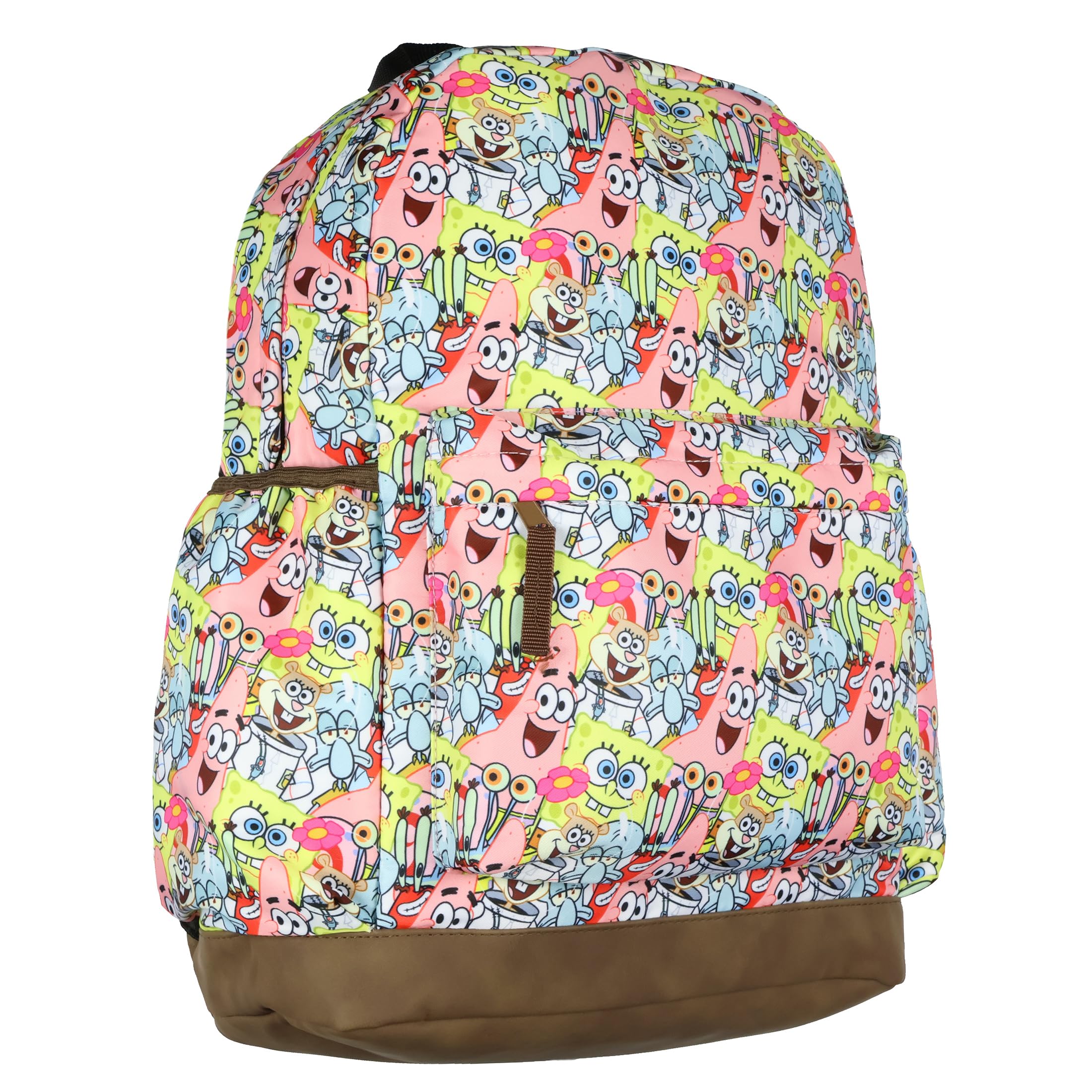 Spongebob SquarePants Backpack Patrick Squidward Character Collage Tech Laptop Sleeve Book Bag