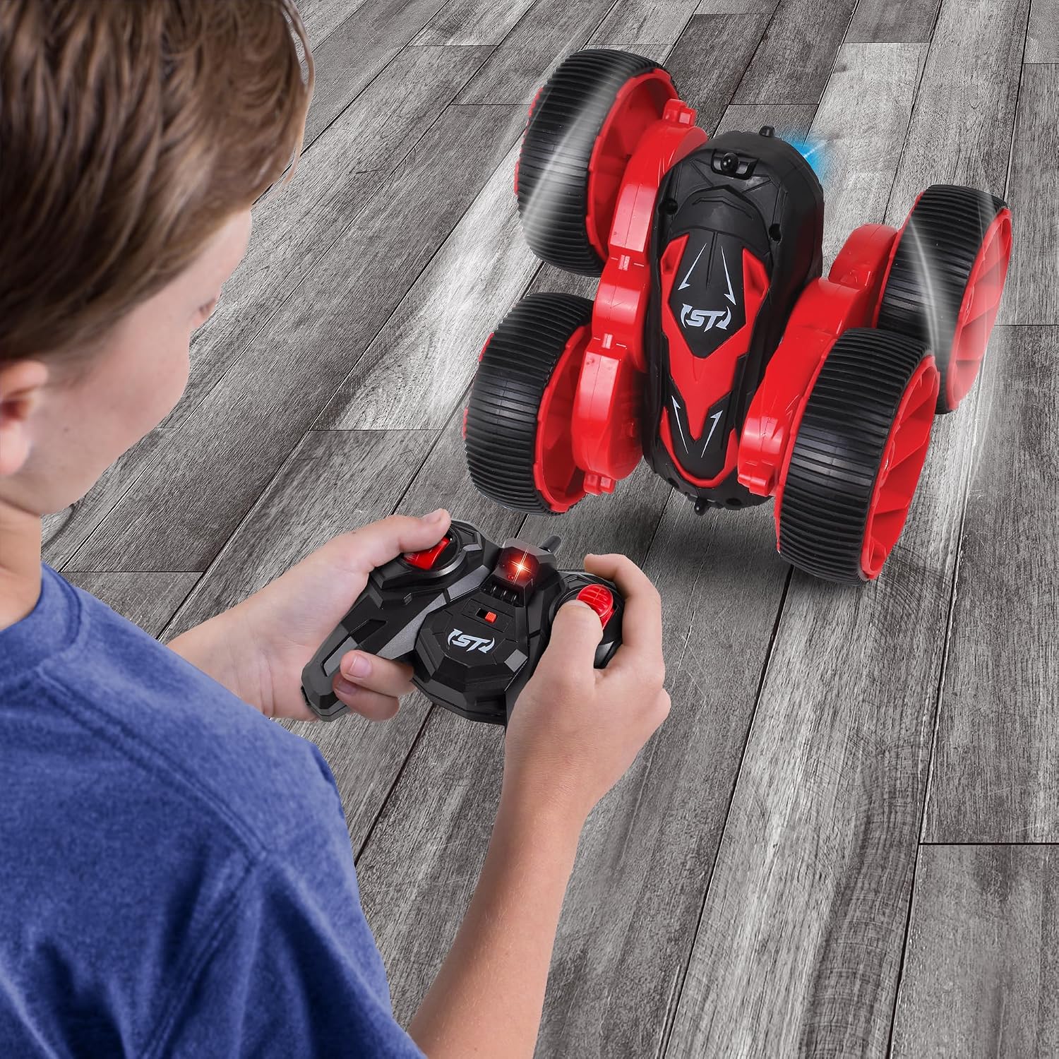 NKOK Storm Twister (2.4GHz Double-Sided Stunt); Epic Stunts; Grippy Tires; Colors Will Vary
