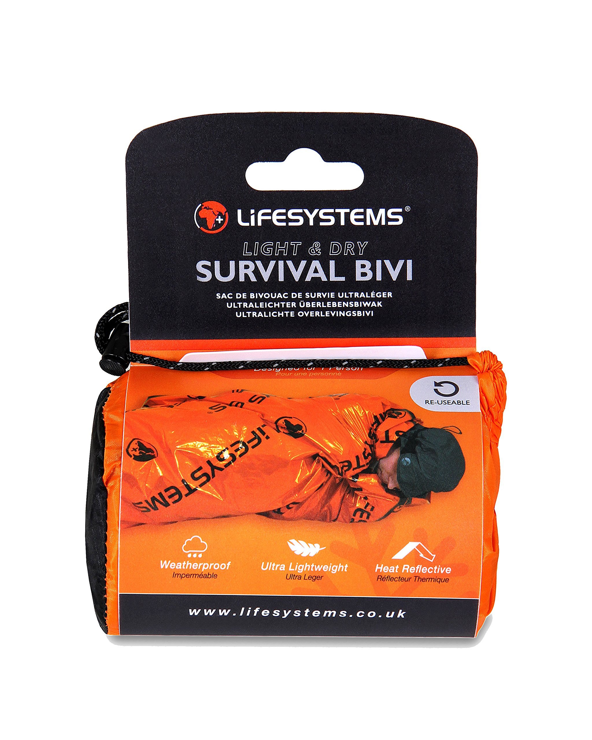 Lifesystems lekka i sucha torba na bivi kemping na świeżym powietrzu
