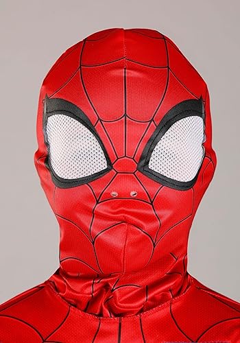 Miniatura 8 de MARVEL Boys Deluxe Spider Man Costume, Kids Spiderman Superhero Halloween Costume for Child - Officially Licensed