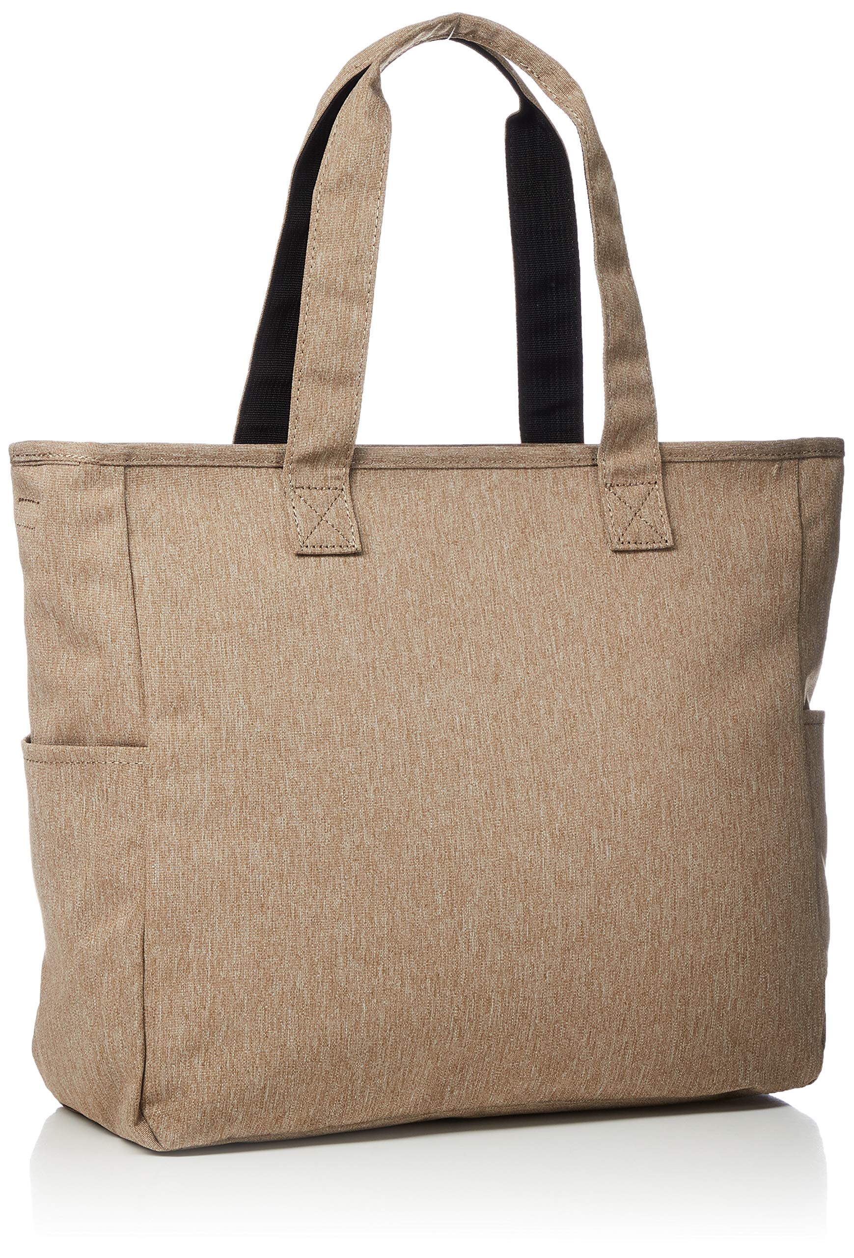 Anero Grande GU-H2316 SPS Shoulder Bag, Lightweight Water Repellent, Heather Poly, 2-Way Tote, Beige