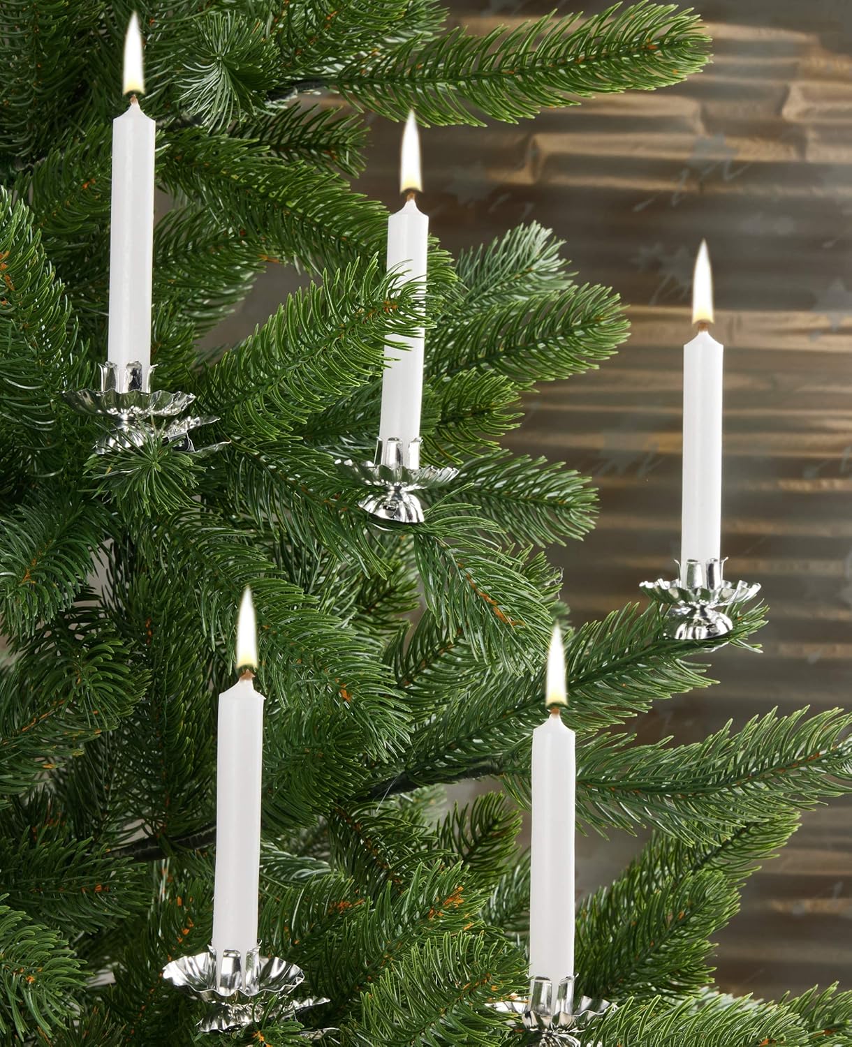 Baumkerzen Weiß