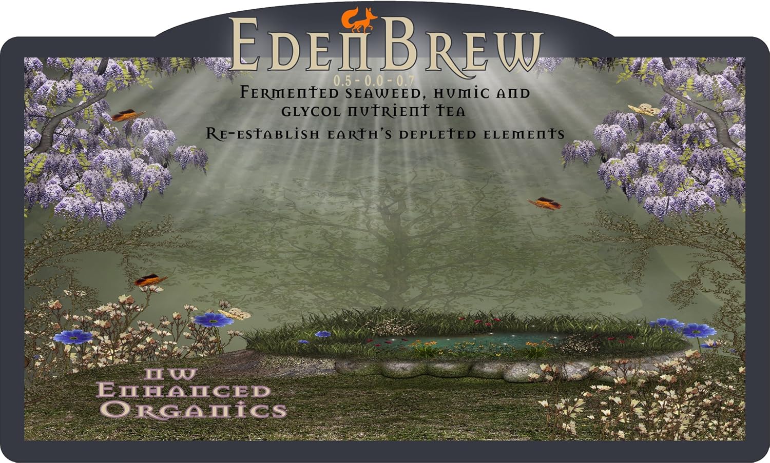 EdenBrew (natural growth enhancer + flower sweetener) (5Gal)