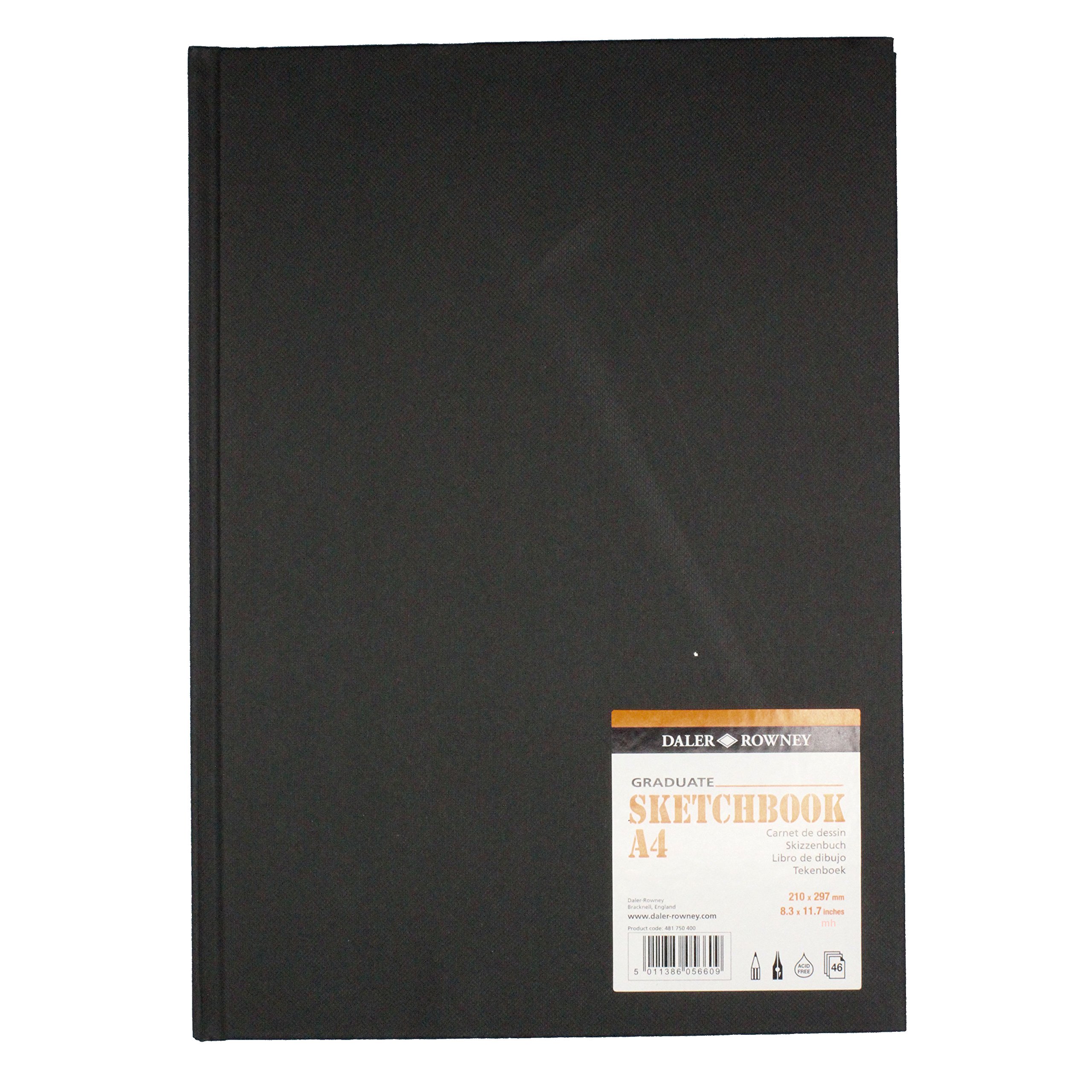 Daler-Rowney Graduate HB Sketch Book A4 Portrait 130G 46Sh