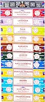 Vista 1 de Satya Nag Champa Assorted Top Selling Series 12 Scents Incense Sticks (Set 1, 12 Pieces, 180g)