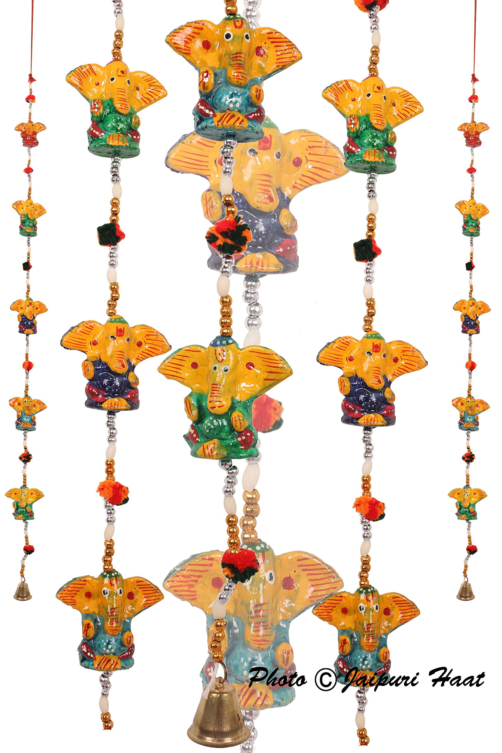 Jaipuri haatJaipuri haat Recycled Material Door Hanging (98 cm , Multicolour)