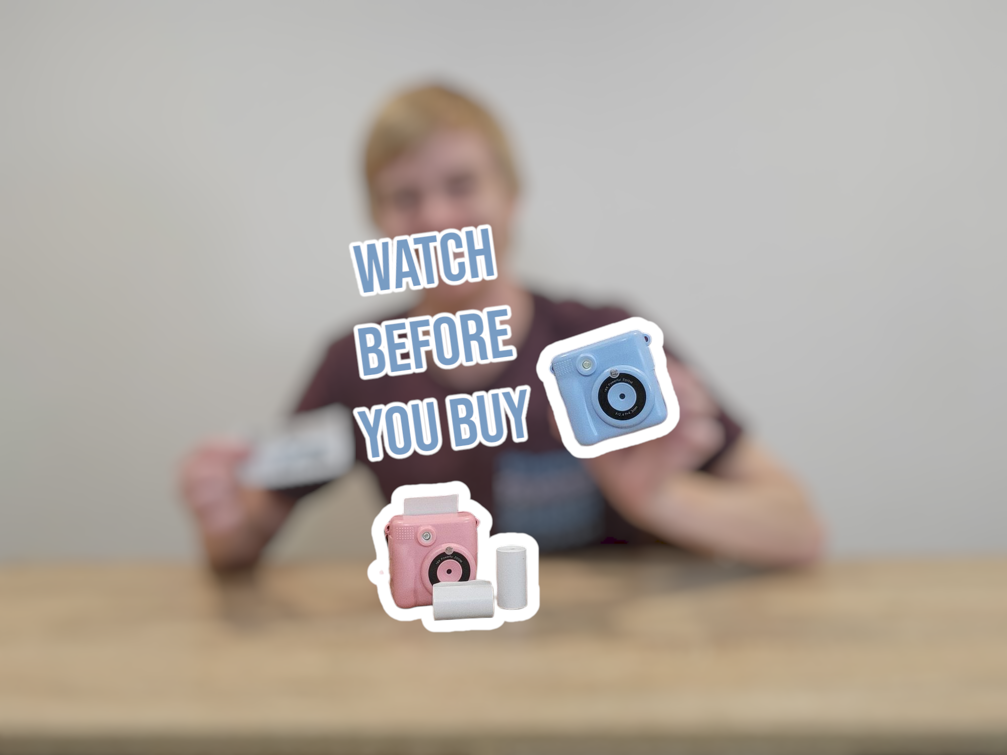 Watch Honest Review on Kids Instant Print Camera on Amazon Live
