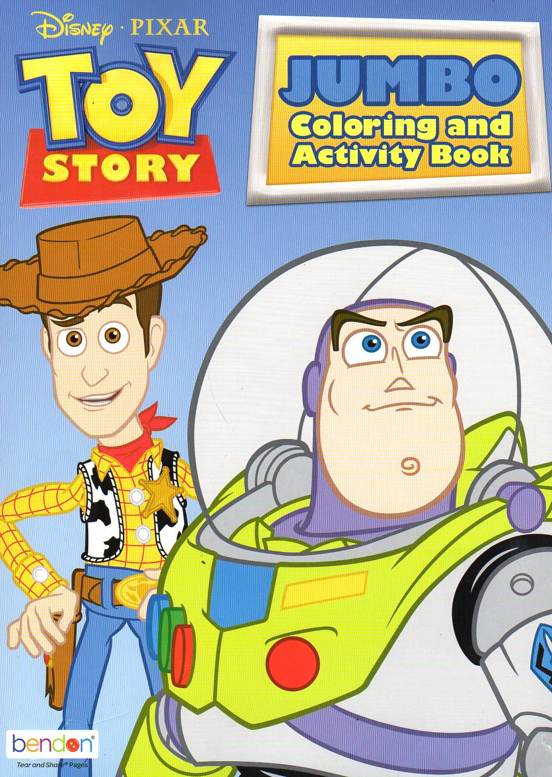 Amazon.com: Disney Toy Story Jumbo Coloring & Activity Book : Toys & Games