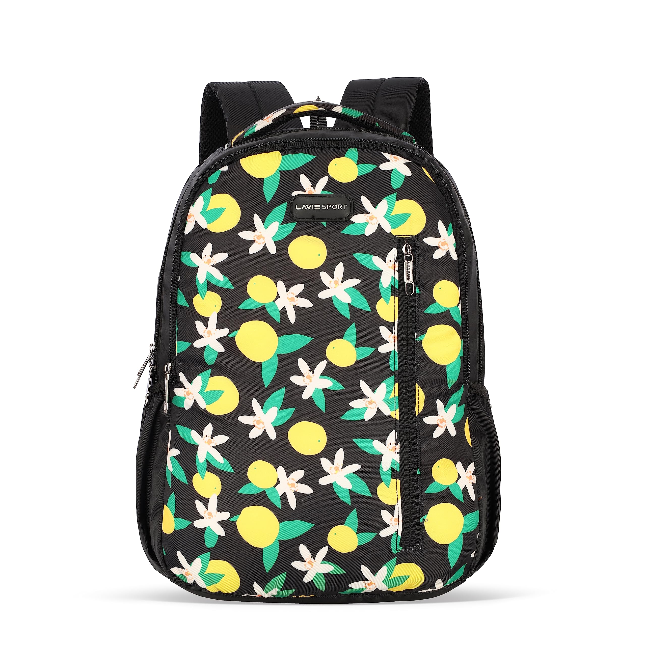 lavie sport 45cm Floral Printed 26 Litres School Backpack for Girls | Stylish and Trendy Casual Backpack-picture-34